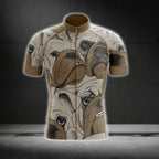 Men's Bull Dog Short Sleeve Cycling Jerseys, Bull Dog Cycling Jerseys CG0225