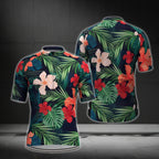 Hawaiian Tropical Cycling Short Sleeve Jersey Men, Tropical Cycling Jerseys CG0351