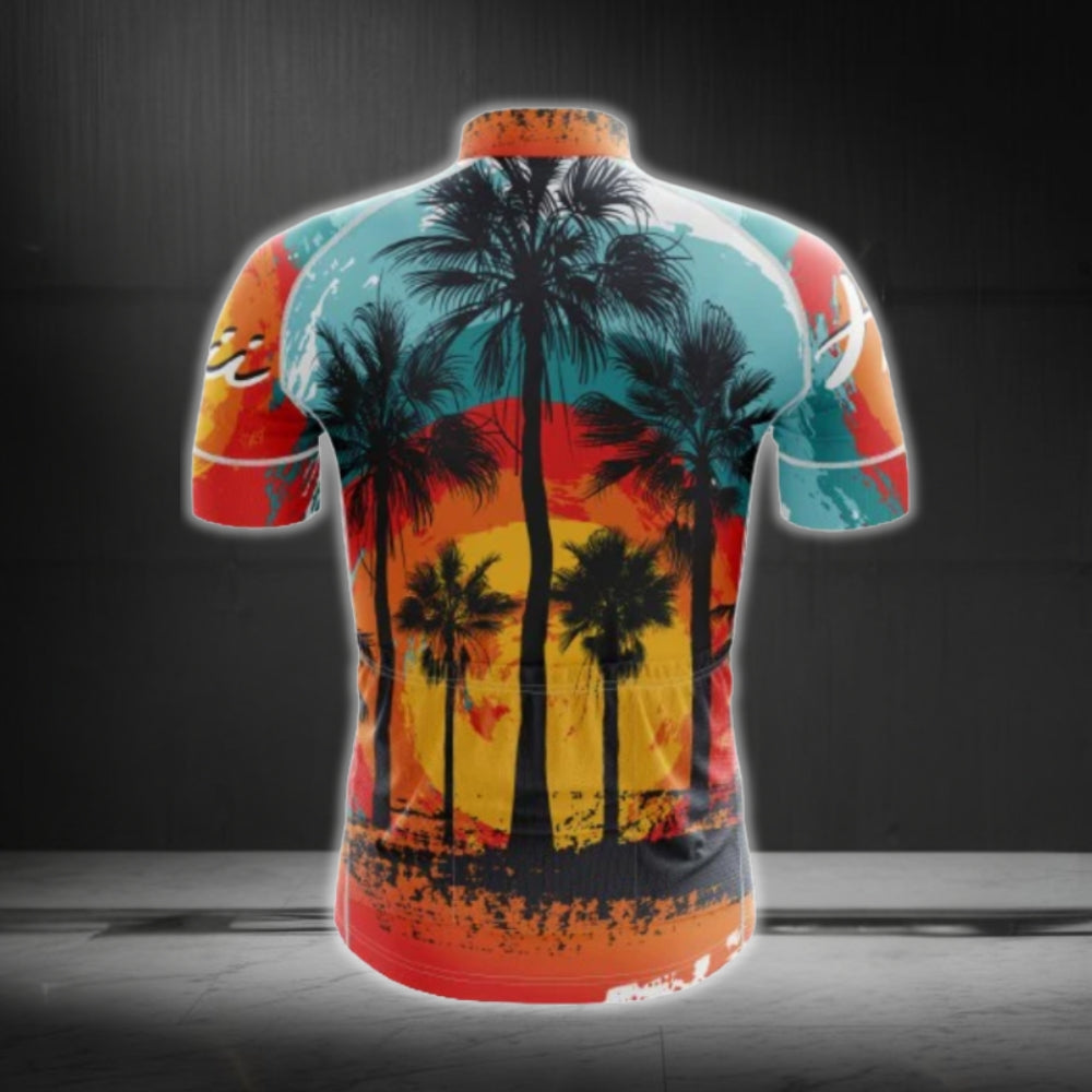 Hawai Tropical Cycling Short Sleeve Men Jersey, Tropical Cycling Jerseys CG0619