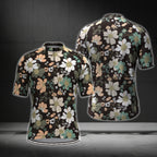 Flowers Cycling Short Sleeve Jersey Mens, Floral Cycling Jerseys CG0352