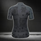 Meow Cat Women's Short Sleeve Cycling Jersey, Cat Lover Cycling Jerseys For Ladies CG0451