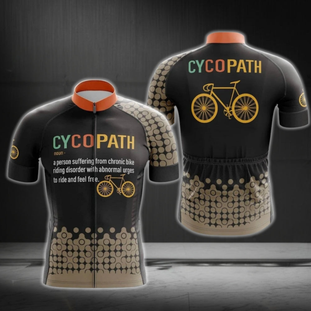 Cycopath Funny Cycling Short Sleeve Jersey For Men, Funny Cycling Jerseys CG0452