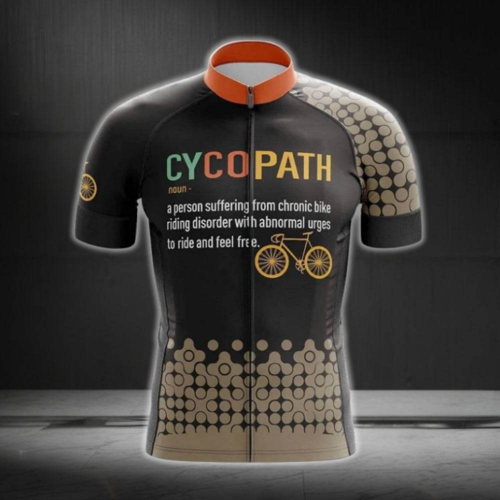 Cycopath Funny Cycling Short Sleeve Jersey For Men, Funny Cycling Jerseys CG0452