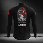 Christ Is My Identify Cycling Is My Rhythm Long Sleeve Cycling Jersey For Men, Christian Cycling Jerseys CG0576