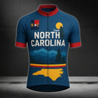 Custom American Flag Cycling Short Sleeve Jersey For Mens, Custom State Cycling Jerseys For Team CE0041