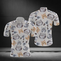 Men's Cat Short Sleeve Cycling Jersey, Cat Lovers Cycling Jerseys CG0689