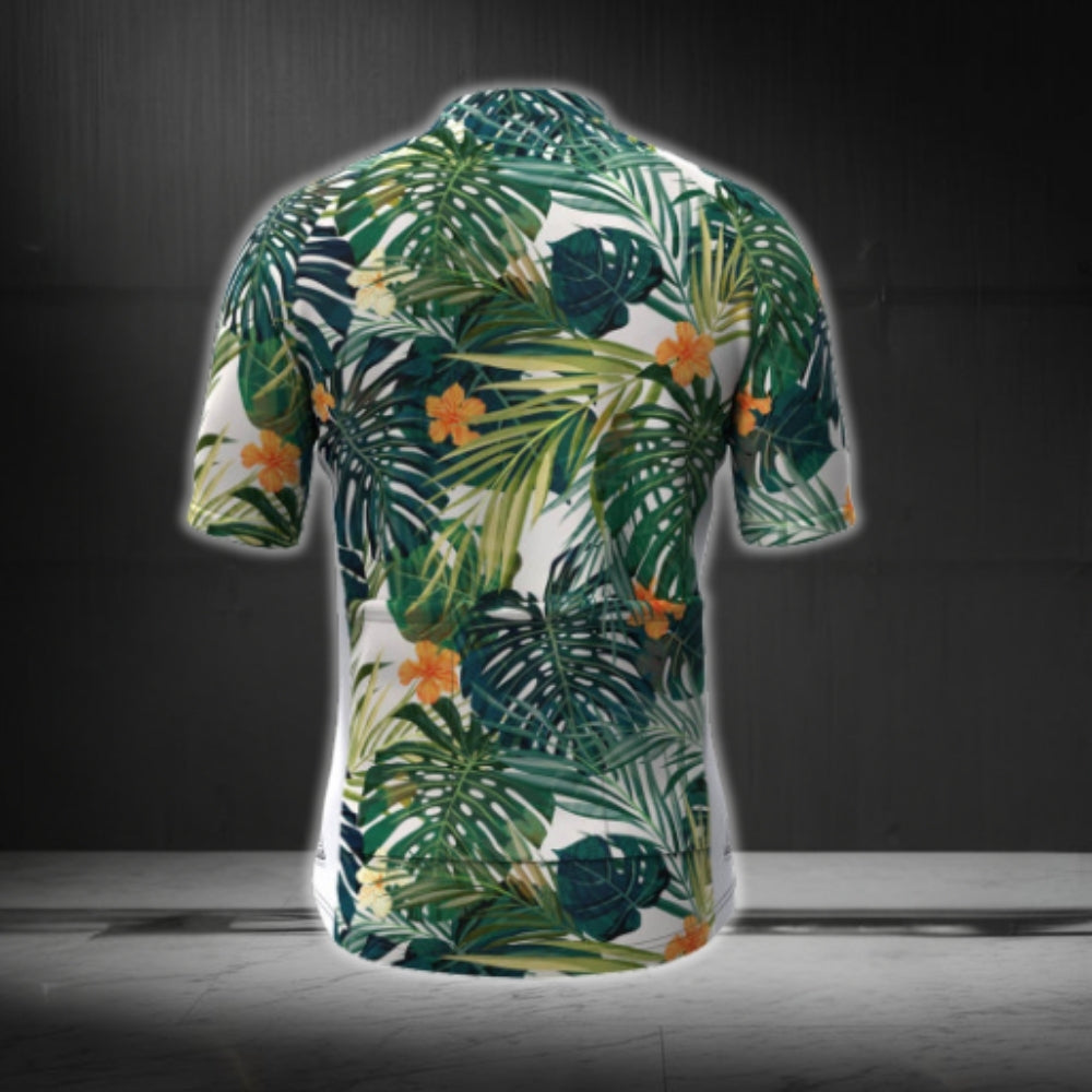 Tropical Men's Short Sleeve Cycling Jersey, Tropical Cycling Jerseys CG0356