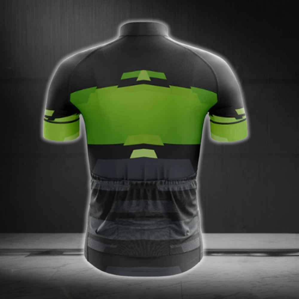 Dad The Man The Myth The Cycling Legend Men's Short Sleeve Cycling Jersey, Dad Cycling Jerseys CG0468