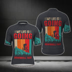 My Life Is Going Downhill Fast Cycling Short Sleeve Jersey Mens, Funny Cycling Jerseys CG0371