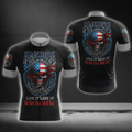Live It Love It Or Get The Hell Out Men's American Flag Skull Cycling Short Sleeve Jersey, Patriotic Skull Cycling Jersey CG0845