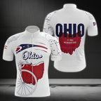 Ohio Cycling Jersey Short Sleeve Men, Ohio State Cycling Jereys CZ0113