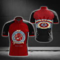 My Passion Cycling Short Sleeve Jersey For Men, Black And Red Cycling Jersey CG0847