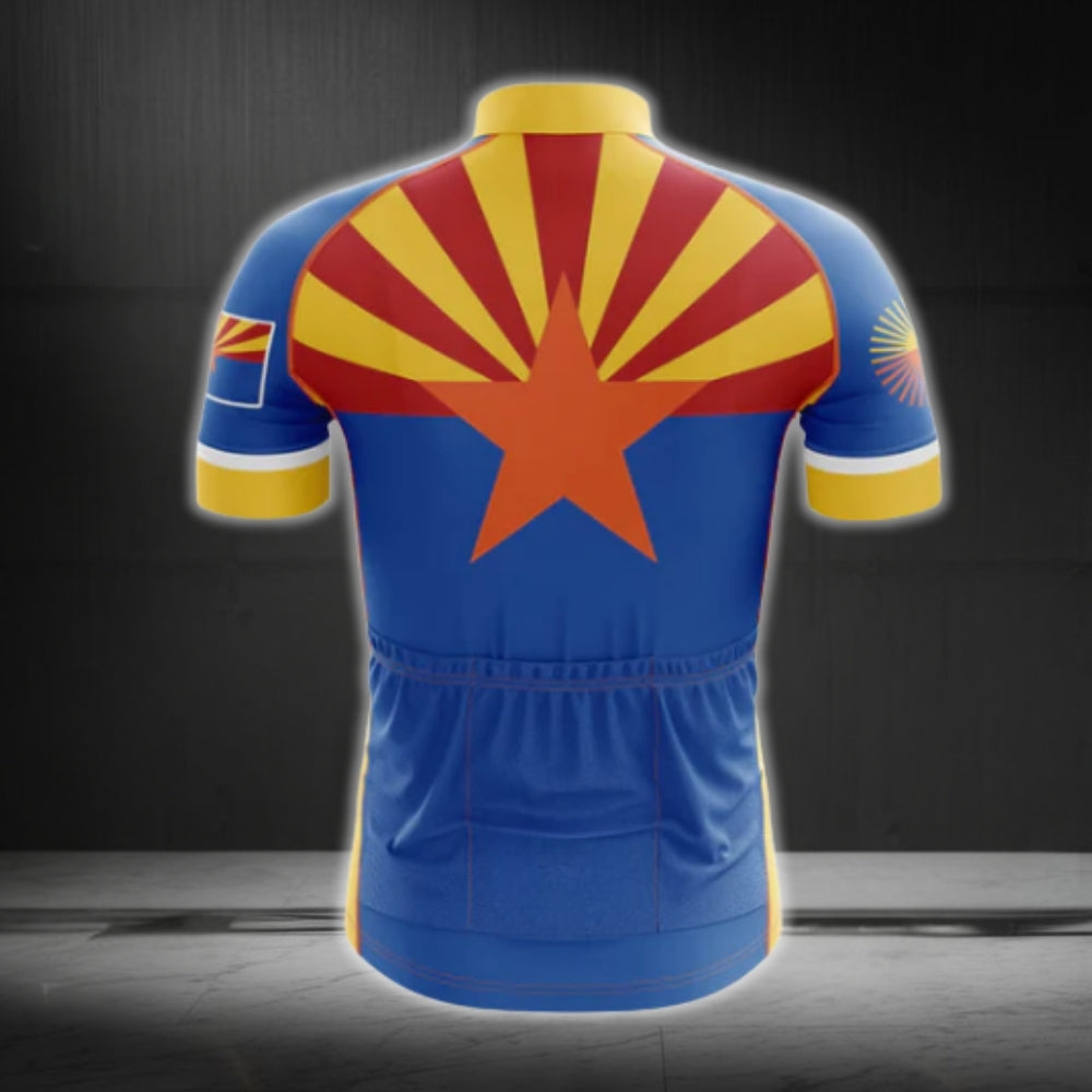 Arizona State Cycling Short Sleeve Mens Jersey, Arizona Cycling Jerseys CG0135