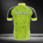 Funny Avocado Short Sleeve Cycling Jersey For Mens, Avocado Cycling Jerseys CG0247