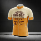 Today's Good Mood Is Sponsored By Retirement And Beer Cycling Short Sleeve Jersey For Men, Beer Cycling Jerseys For Retirement CG0473