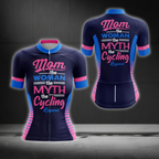 Mom The Women The Myth The Cycling Legend Cycling Short Sleeve For Ladies, Mom Cycling Jersey For Mother Day CG0849