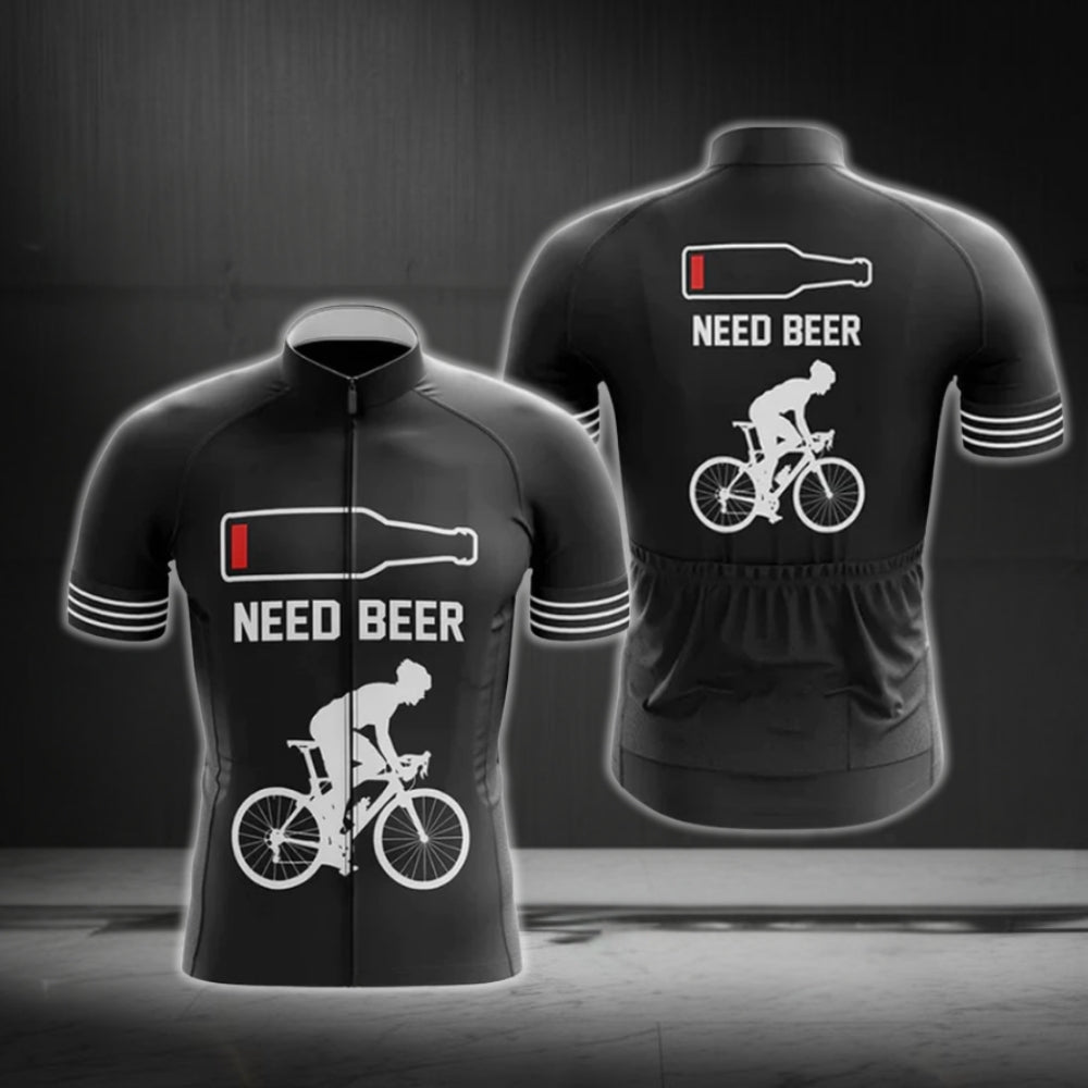 Need Beer Cycling Short Sleeve Jersey For Men,  Beer Cycling Jerseys CG0474