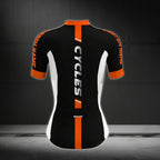 Custom Power Cycles Short Sleeve Jersey For Women, Custom Women's Cycling Jersey CZ0019