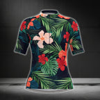 Women's Tropical Cycling Short Sleeve Jersey, Tropical Cycling Jerseys For Ladies CG0376