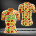 Fruitful Life Cycling Short Sleeve Jersey For Ladies, Fruit Lovers Cycling Jersey Womens CG0850