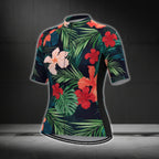Women's Tropical Cycling Short Sleeve Jersey, Tropical Cycling Jerseys For Ladies CG0376