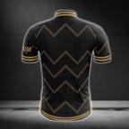 Belgium Flag Black Cycling Short Sleeve Jersey For Mens, Belgium Cycling Jerseys CG0137