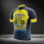 I Might Be An Old Man But On Bicycle I'm As Young As Any Teenager Cycling Short Sleeve Jerseys, Funny Cycling Jerseys For Mens CG0250