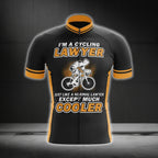 I'm A Lawyer Just Like A Normal Lawyer Except Much Cooler Cycling Short Sleeve Jersey For Men, Funny Cycling Jerseys For Lawyers CG0252