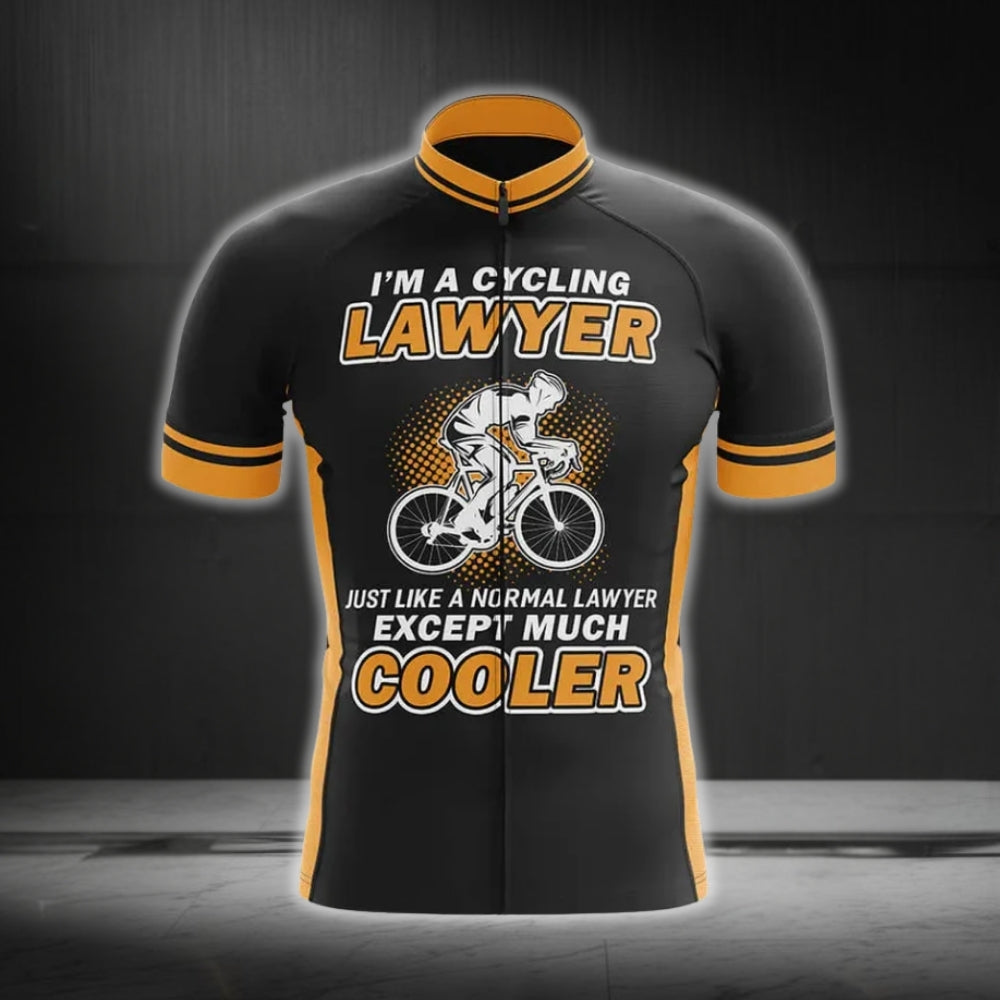I'm A Lawyer Just Like A Normal Lawyer Except Much Cooler Cycling Short Sleeve Jersey For Men, Funny Cycling Jerseys For Lawyers CG0252