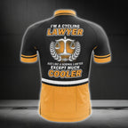 I'm A Lawyer Just Like A Normal Lawyer Except Much Cooler Cycling Short Sleeve Jersey For Men, Funny Cycling Jerseys For Lawyers CG0252