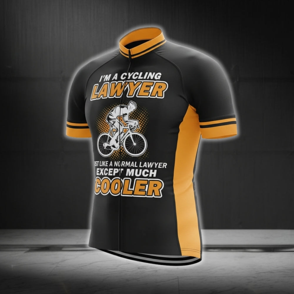 I'm A Lawyer Just Like A Normal Lawyer Except Much Cooler Cycling Short Sleeve Jersey For Men, Funny Cycling Jerseys For Lawyers CG0252