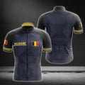 Men's Belgium Flag Cycling Short Sleeve Jersey, Patriotic Belgium Cycling Jerseys CG0141