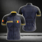 Men's Belgium Flag Cycling Short Sleeve Jersey, Patriotic Belgium Cycling Jerseys CG0141