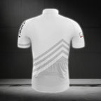 California Men's White Cycling Short Sleeve Jersey, California State Cycling Jerseys CG0101