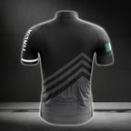 Italia Flag Black Cycling Short Sleeve Jersey Mens, Patriotic Italia Cycling Jerseys CG0142