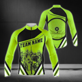 Custom Team Men's Cycling Long Sleeve Jersey, Custom Cycling Jersey CZ0017